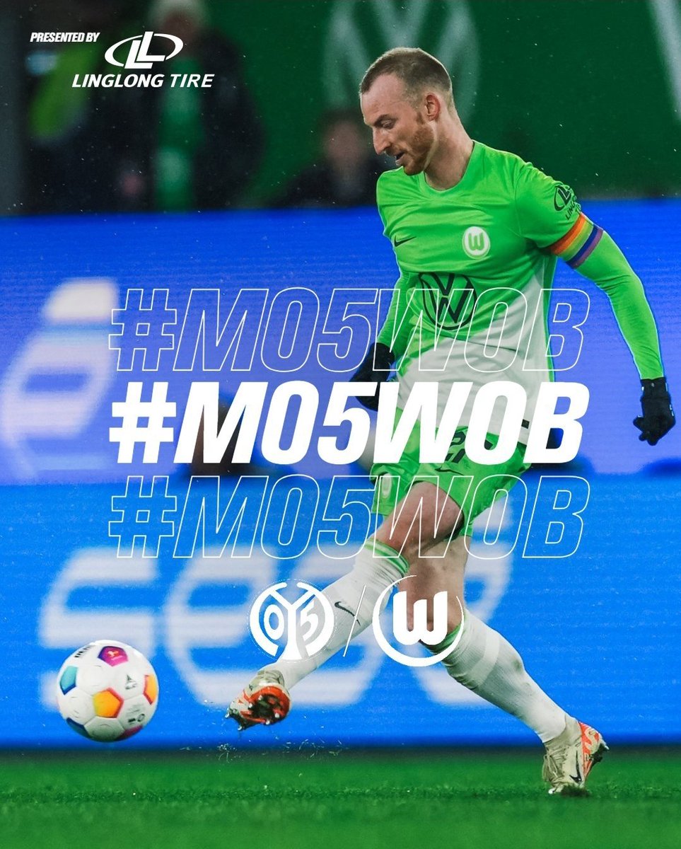 Maç günü. 🐺

⚽️ | Bundesliga
⚔️ | <a href="/1FSVMainz05/">1. FSV Mainz 05</a>
⏰️ | 17:30
🏟 | Mewa Arena 
📺 | Tivibu Spor 
#️⃣ #MO5WOB 

#VfLWolfsburg