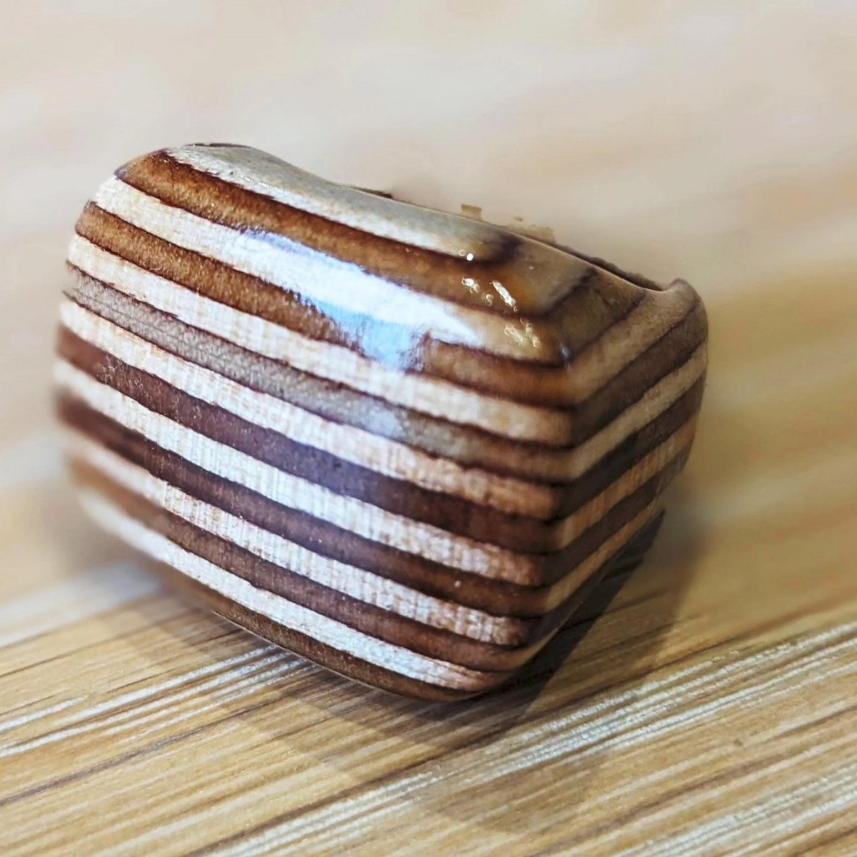 WEAMO_Interiors's tweet photo. Birch Plywood Ring - Oversized Signet available now.
Resin coated for a waterproof Finish. https://t.co/uiQ4zuBM8H