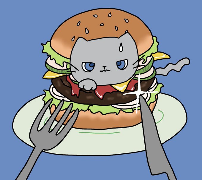 「ハンバーガー レタス」のTwitter画像/イラスト(新着)｜2ページ目