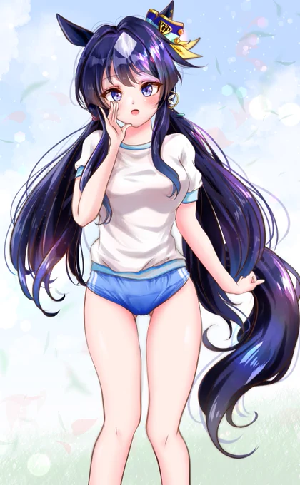 応援ヴィルシーナお姉様「がんばって!」#ヴィルシーナ #ウマ娘 