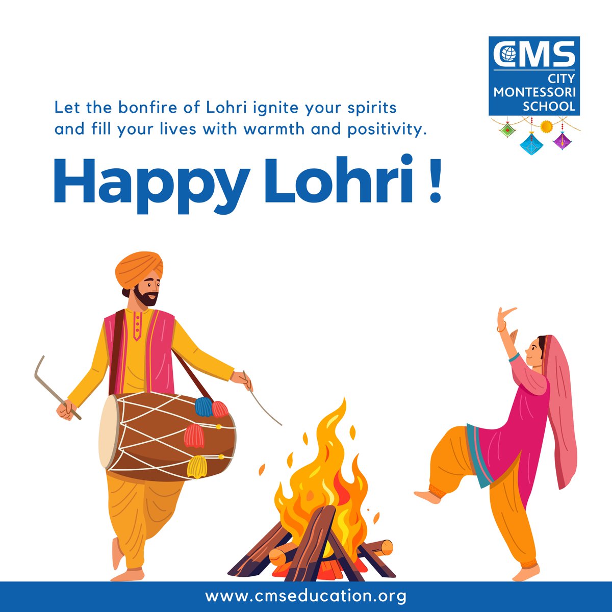 CmsJaiJagat's tweet photo. Wishing you a joyous and prosperous Lohri! ๐๐ฅ๐พ
#CMS #CMSeducation #CMSStudents #AcademicExcellence #OutstandingTeachers #InspiringLeaders #HighAchiever #CMSActivity #Lohri https://t.co/MARNqYfPgu