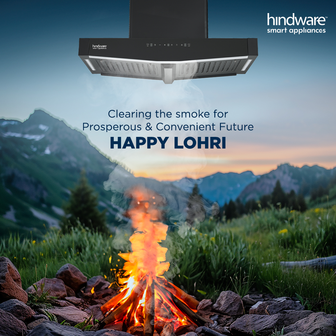 Warm greetings for Lohri to you and your family! As you bask in the glow of the Lohri fire, let its light symbolize renewal and a pledge of abundance and happiness for your household. Have a joyous #Lohri! #HindwareSmartApplainces #HappyLohri #Celebrations #KitchenAppliances