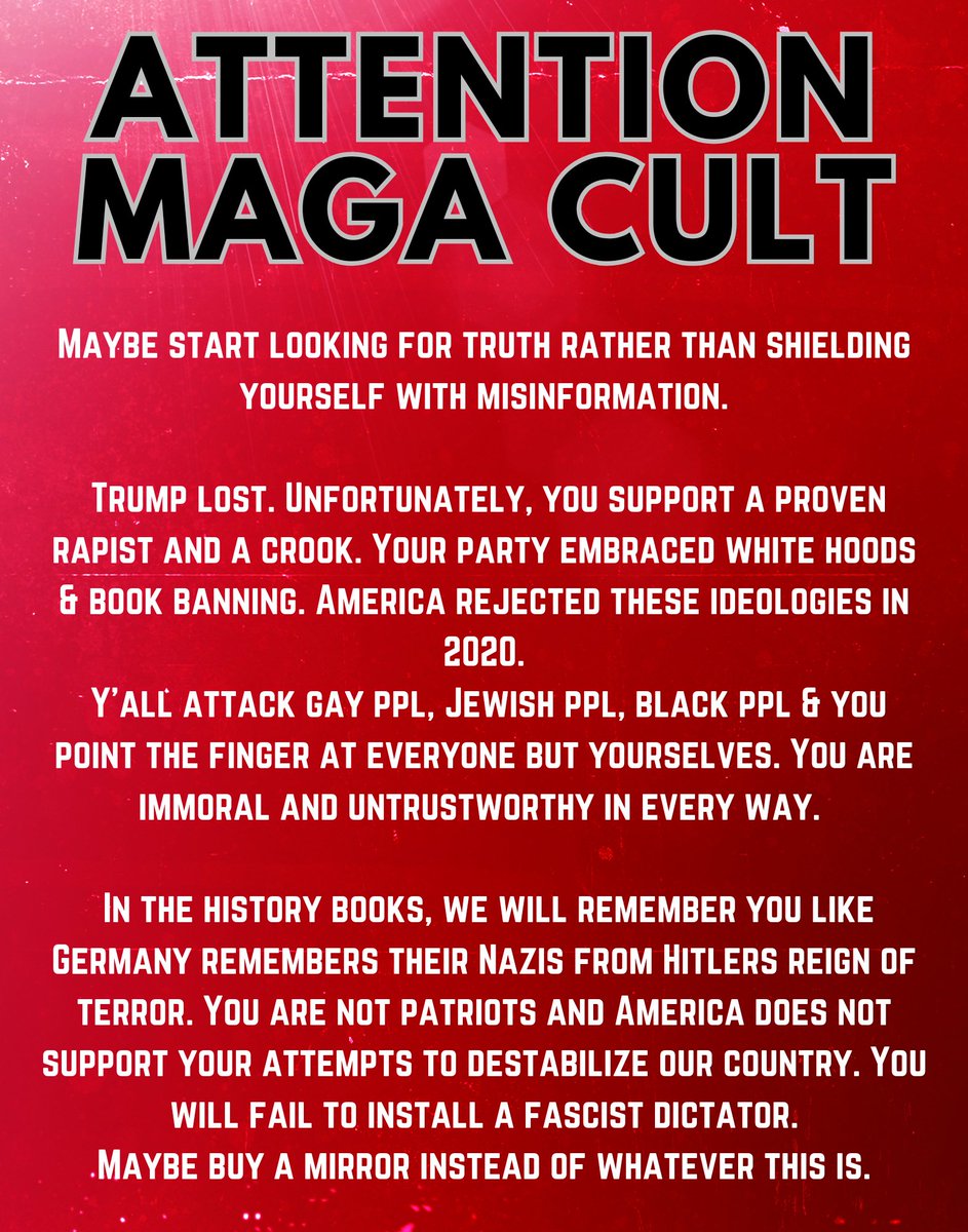 TheVV_USA's tweet photo. Cults take away your free will, your ability to defend yourself and make life saving decisions for you or your family. Scientology, rod of iron, maga, NRA, preppers, pedo rings, all these freaks want to rise to power through GOP to destroy America. #ProudBlue #VoteDemocraticParty https://t.co/7TOsHKTZqq