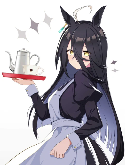 カフェ店員 #ウマ娘