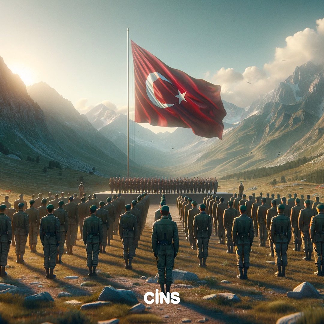 CinsDergi's tweet photo. Bir gün yine doludizgin atlarımızla
Yerden yedi kat arşa kanatlandık o hızla

Cennette bu gün gülleri açmış görürüz de
Hâlâ o kızıl hâtıra gitmez gözümüzde

Bin atlı akınlarda çocuklar gibi şendik
Bin atlı o gün dev gibi bir orduyu yendik

Yahya Kemal Beyatlı