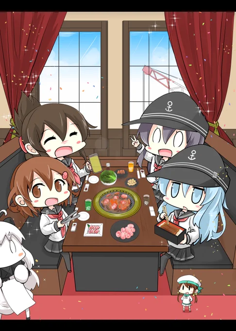 わい デフォルメ絵 好き   #みんなでデフォルメ絵をあげて幸せな気分になろう #艦これ #ウマ娘