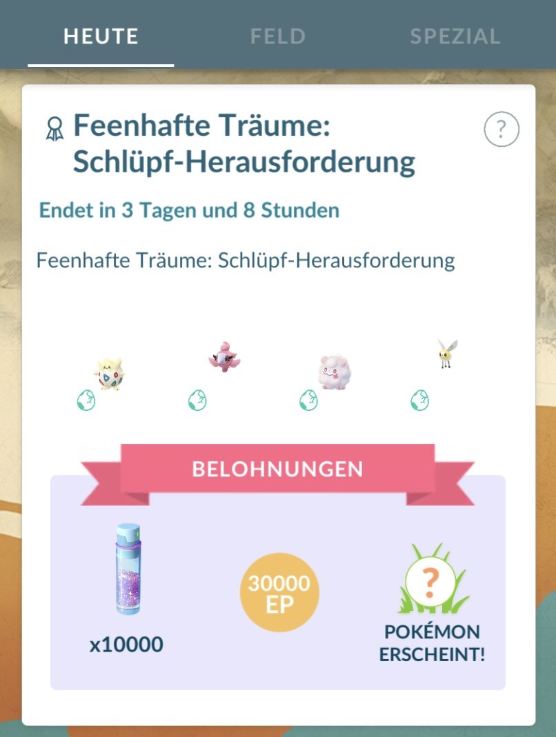 AlfredFimm's tweet photo. Ich werde es versuchen, habe aber nur wenig Hoffnung diese Herausforderung zu bestehen. Wer ist da die Zielgruppe?

😅🧐🙃

#PokemonGO https://t.co/FPpIewZSki