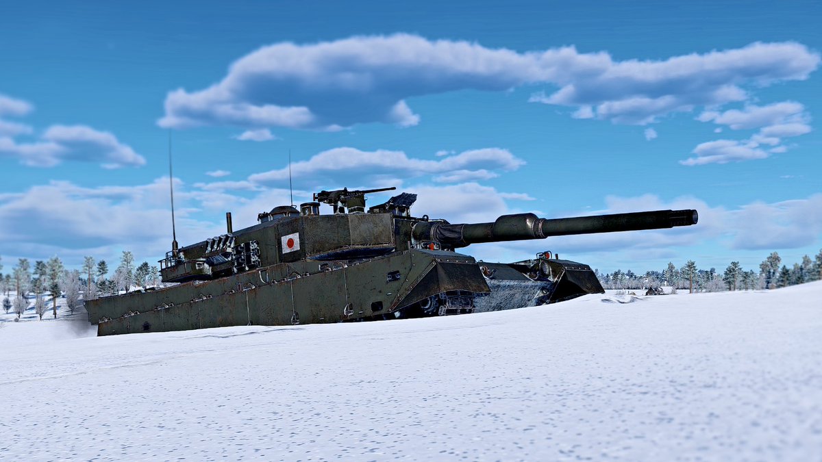 Yukkuri74's tweet image. 結構自信ある
 #warthunder
 #Type90