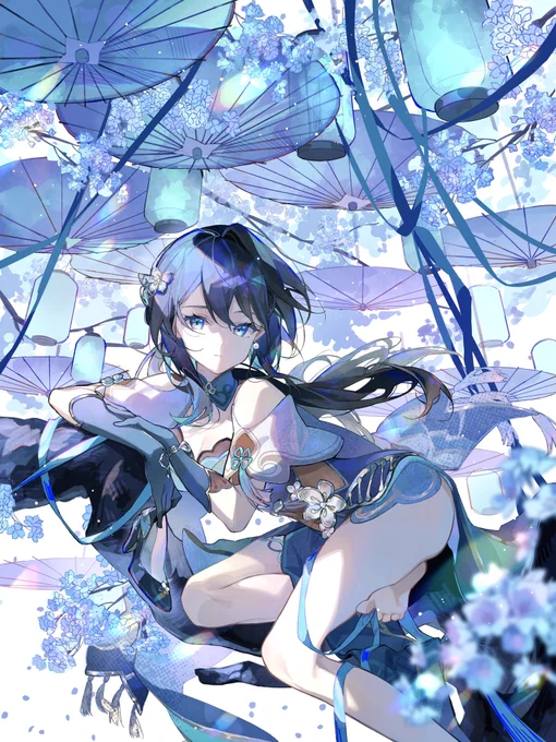桜、晴るる   #崩壊スターレイル #HonkaiStarRail #ルアンメェイ #FanArtContest