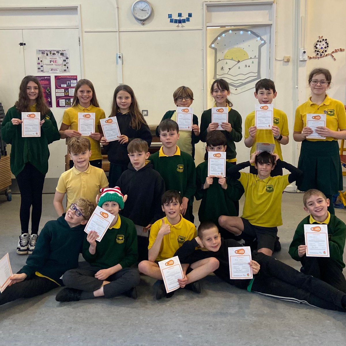 Before Christmas, this group of Year 6s picked up another vital life skill. <a href="/bikeabilityuk/">Bikeability</a> teaches young people to ride safely on the roads, understanding their place and what they can do to keep themselves and other road users safe. Well done to all of you! 👏🏻 #valleyrdsafety