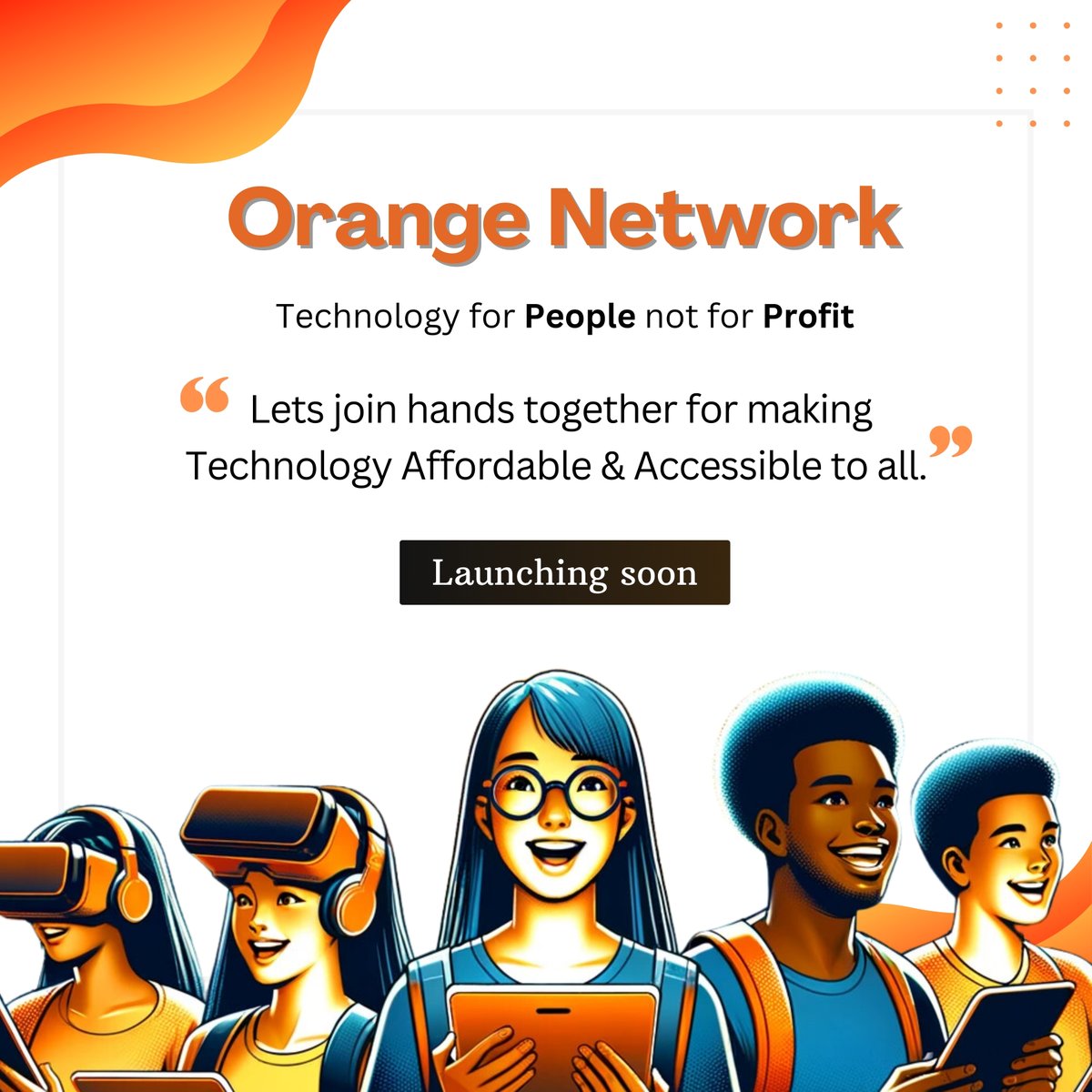 OrangeNetwork_'s tweet photo. Presenting Orange Network, your getaway to high-quality, reasonably priced education, Come together and let's build a future where technology empowers education without putting a financial barrier in the way. We're about to launch.
#OrangeNetwork #DigitalEducation #EmpowerStudent https://t.co/ABlCMZZjoW