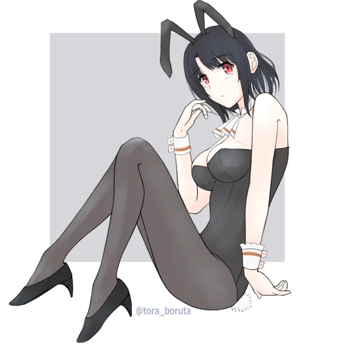 バニー高雄さん。#艦これ #高雄 