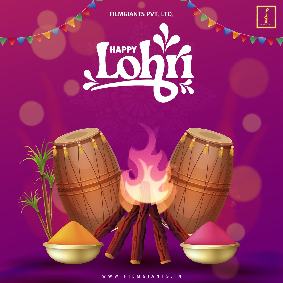 FilmGiants's tweet photo. Lohri diyan Lakh Lakh Vadhaiyan!
✨🚀
.
#filmgiants #lohri #lohricelebration #lohrifestival #lohri🔥 #lohricelebration🔥 https://t.co/XRgoegIYg0