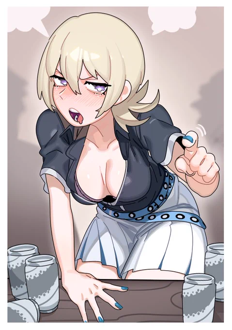 #ガジェリボ創作物わたひの酒がのめねぇってのかぁ? 