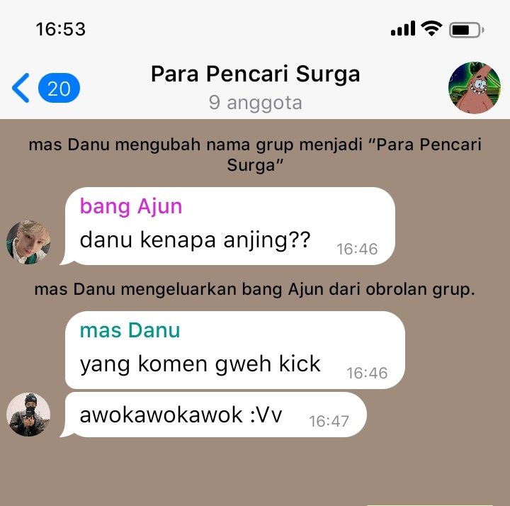 dunianeptunuss's tweet photo. 25. 
Danu kesurupan Hasan https://t.co/V2WP5phBAO