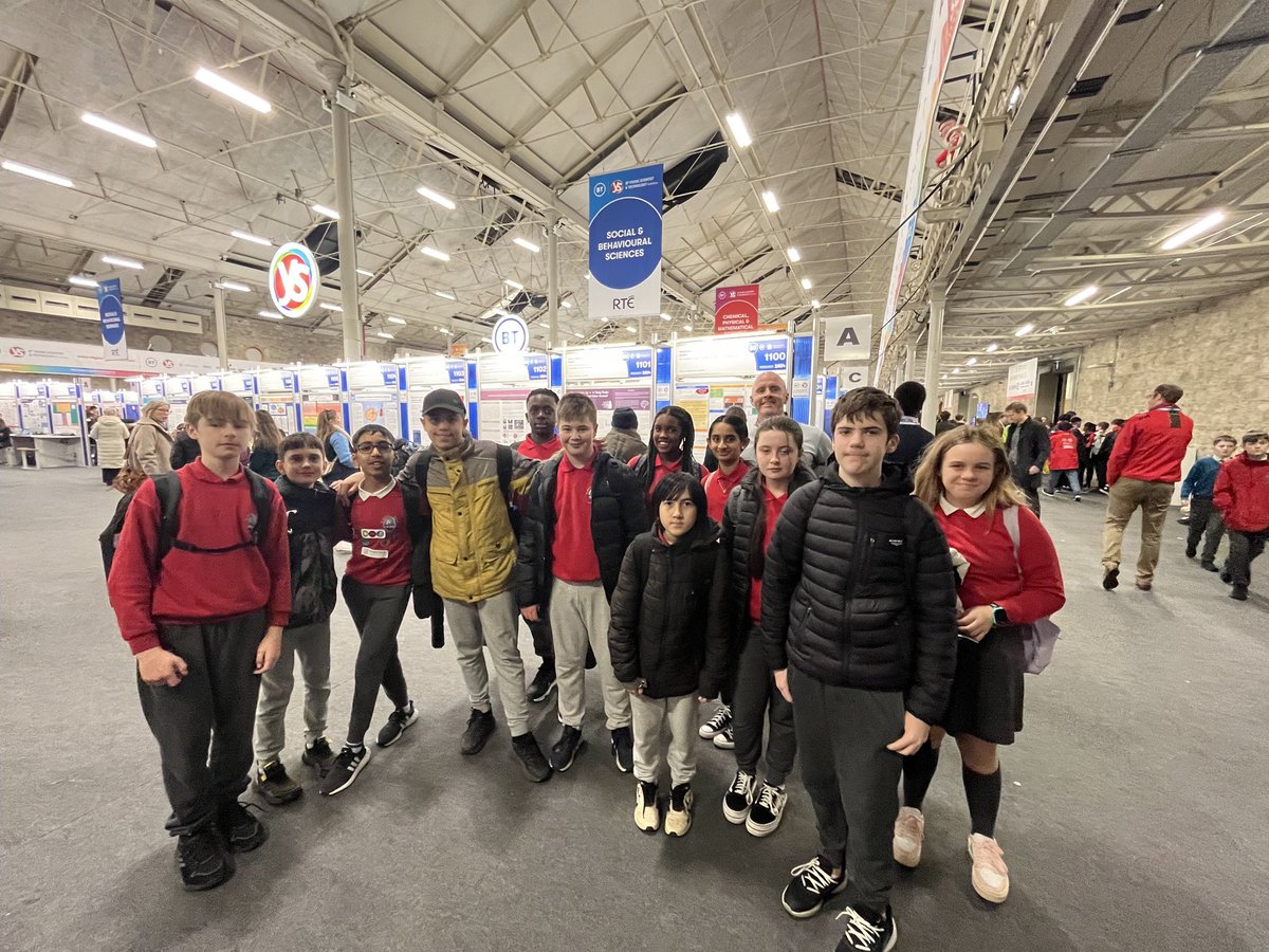 A great day out was had by some of our 6th Class Children at the BT Young Scientist yesterday. 

Lots of exciting things happening in our school with STEM! Thanks to Mr.Murphy and Mr.McEvoy for organising and accompanying them