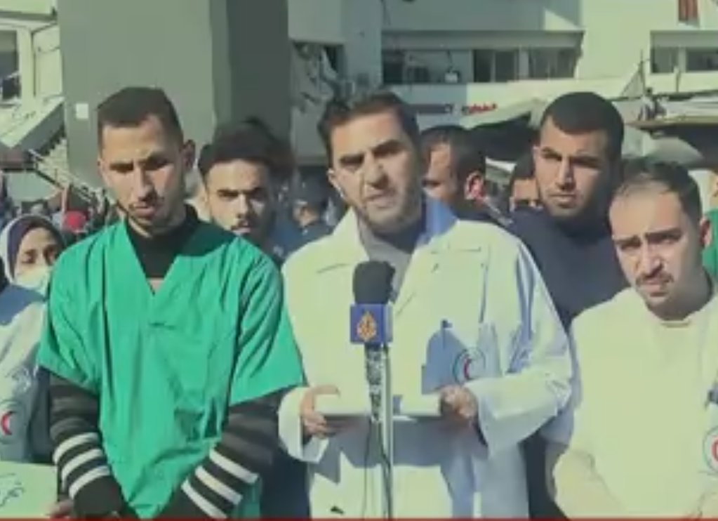QudsNen's tweet photo. BREAKING: MOH: There are only 6 operating ambulances and we call on the international community to help rebuild the healthcare system in Gaza. https://t.co/JZEw3Dr8xE