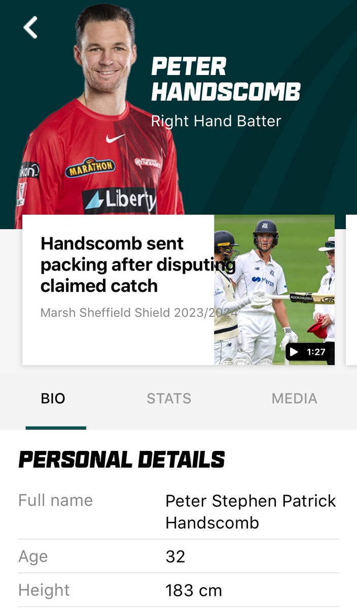 Andrew Walton (@andrewwaltonx) on Twitter photo Please take care of the players with accurate and proper image.
They are the ⭐️ of the game 🏏
<a href="/StarsBBL/">Melbourne Stars</a> <a href="/RenegadesBBL/">Melbourne Renegades</a> <a href="/BBL/">KFC Big Bash League</a>
#lookafterthetalent Please take care of the players with accurate and proper image.
They are the ⭐️ of the game 🏏
<a href="/StarsBBL/">Melbourne Stars</a> <a href="/RenegadesBBL/">Melbourne Renegades</a> <a href="/BBL/">KFC Big Bash League</a>
#lookafterthetalent