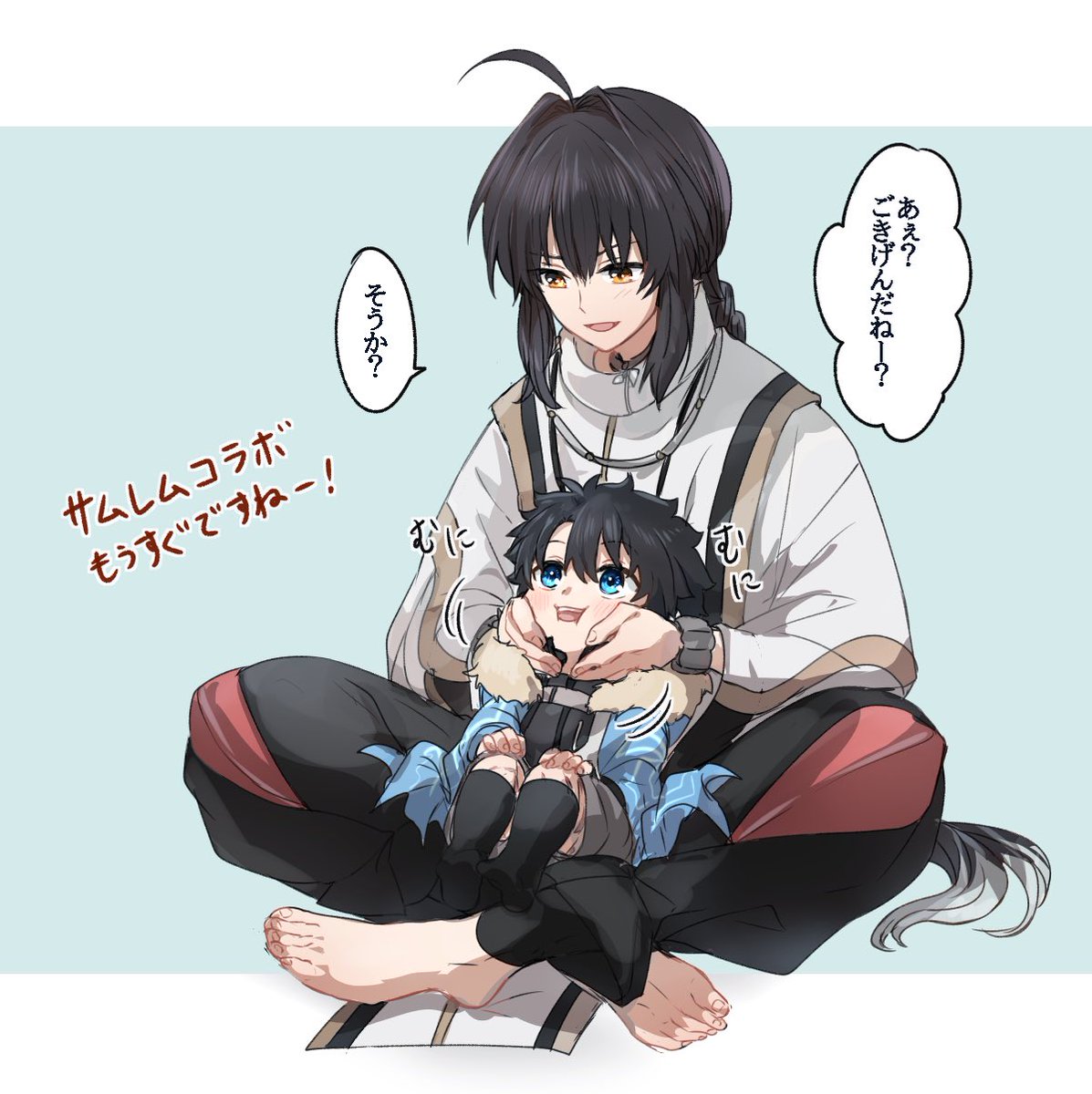 幼児化注意 #幸デアのちびぐだ  楽しみ〜