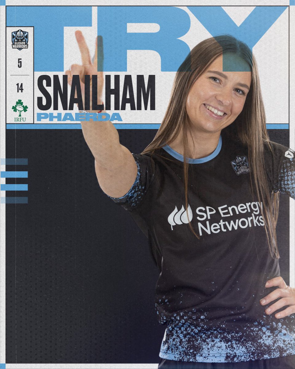 30' | Snailham gets the ball down in the corner for Glasgow Warriors first try of the game!   

⚔️🛡️5-14🐺