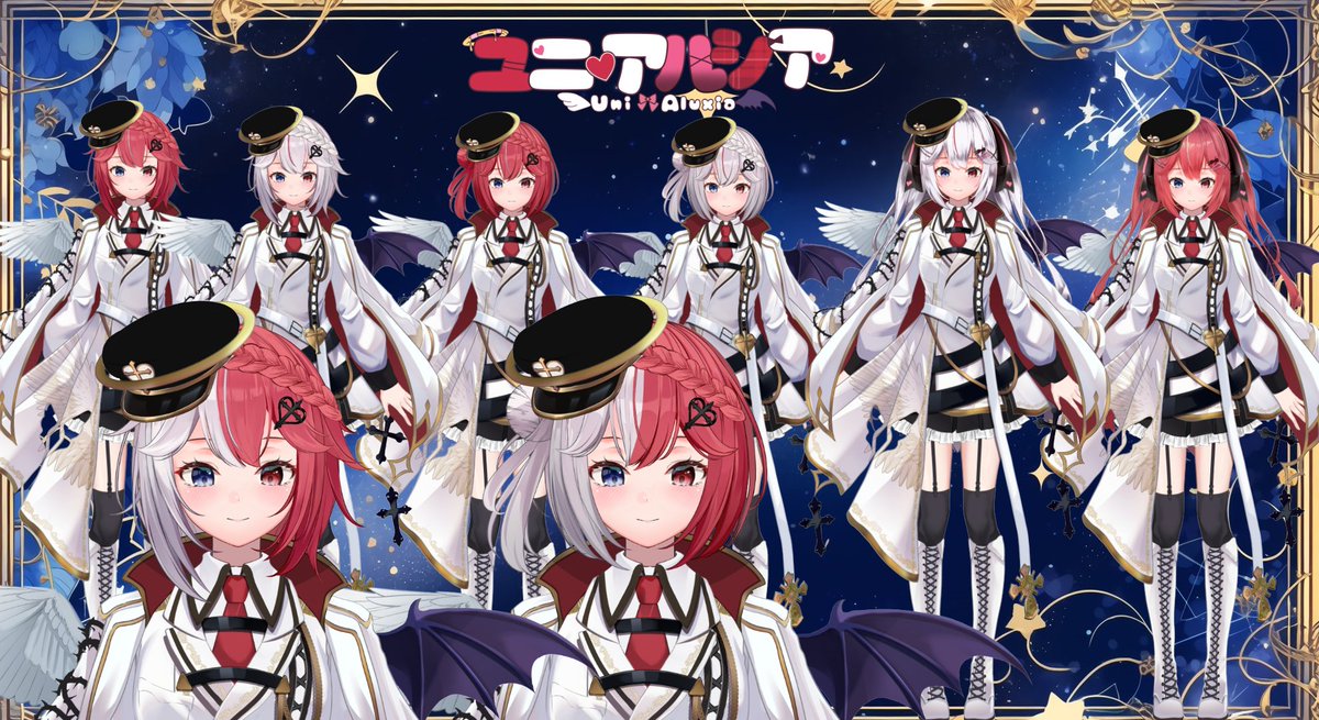 ユニ・アルシア＠あくまで天使なVtuber tweet media