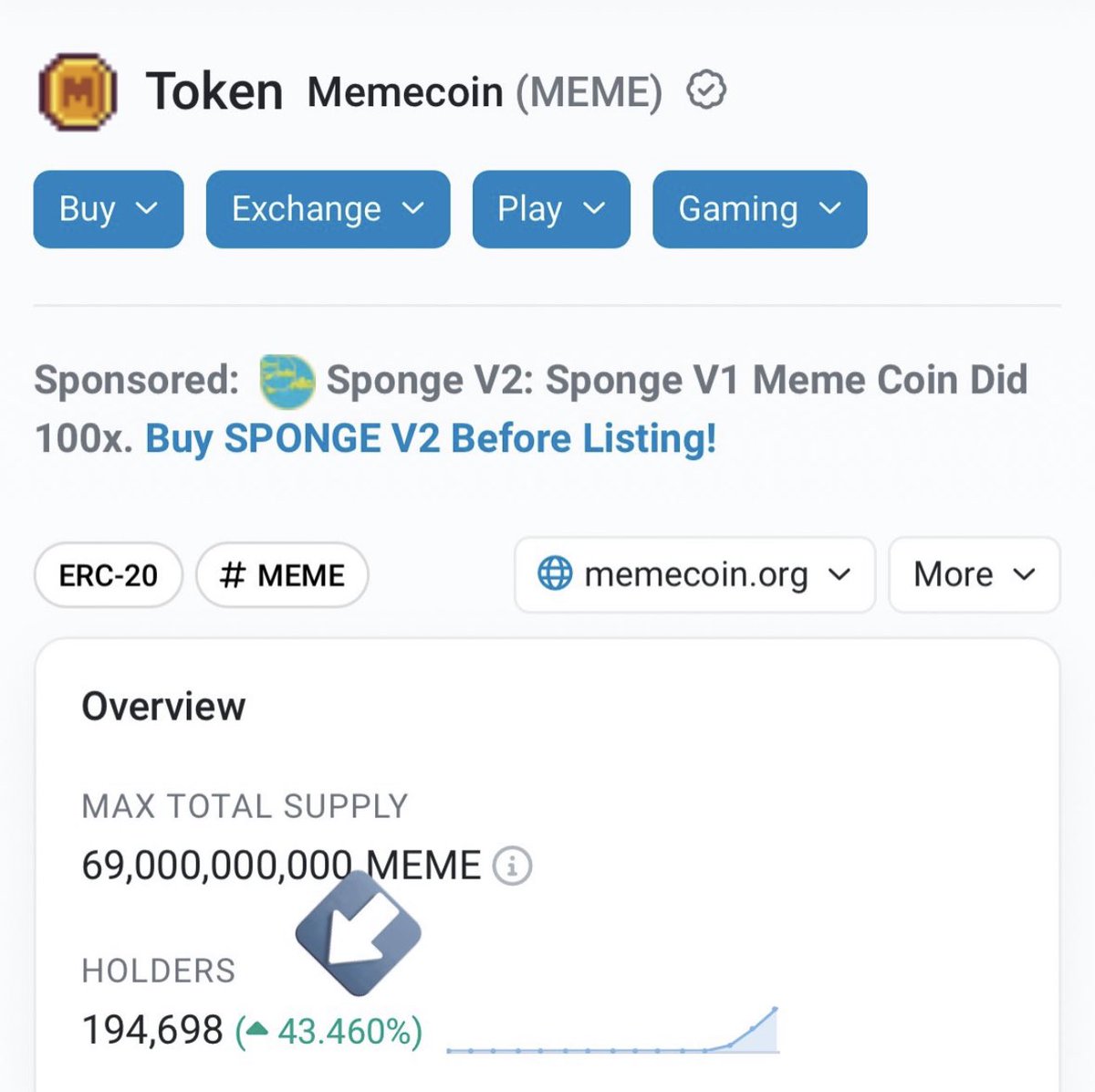 bull_bnb's tweet photo. The biggest $meme coin is here. This holder count will reflect soon in price. Just the matter of time. https://t.co/YPim0HFT7y