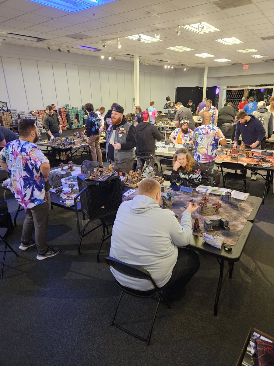 AOS UTC Finals Day 1 kicks off now! Good luck, folks! ⭐️⭐️⭐️
#Maryland #Westminster #AgeOfSigmar