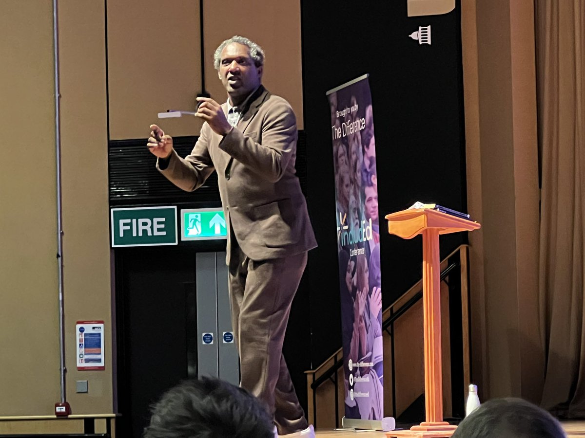 As a child in care - Lemm Sissay told us - when you did something wrong, the institution that was acting in loco parentis became very visible in terms of its punishment structure. 

But when it came to provision of care, warmth, love, it faded away completely. 

#IncludEd24