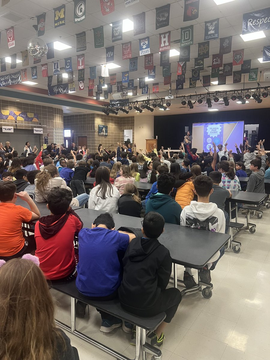 We hope our 5th graders had a great time at yesterday’s tour of the campus and learning about being T-wolves! #RootedTejeda