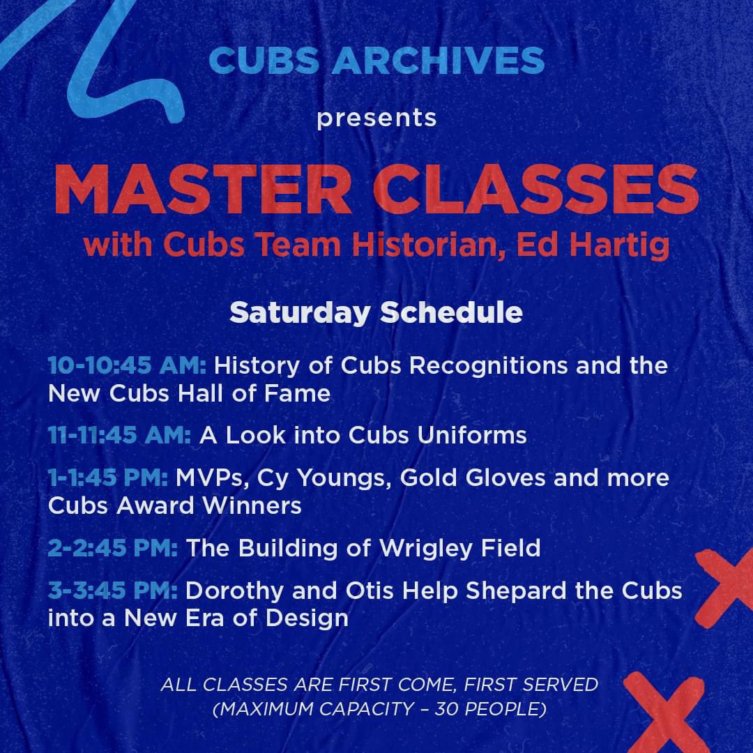 @EdHartig getting ready to present at 10, 11, 1, 2, & 3 in the Mississippi Room at the  @Cubs Convention. Looking sharp, feeling confident, full of fun facts for Cubs Fans!💙⚾️🐻❤️