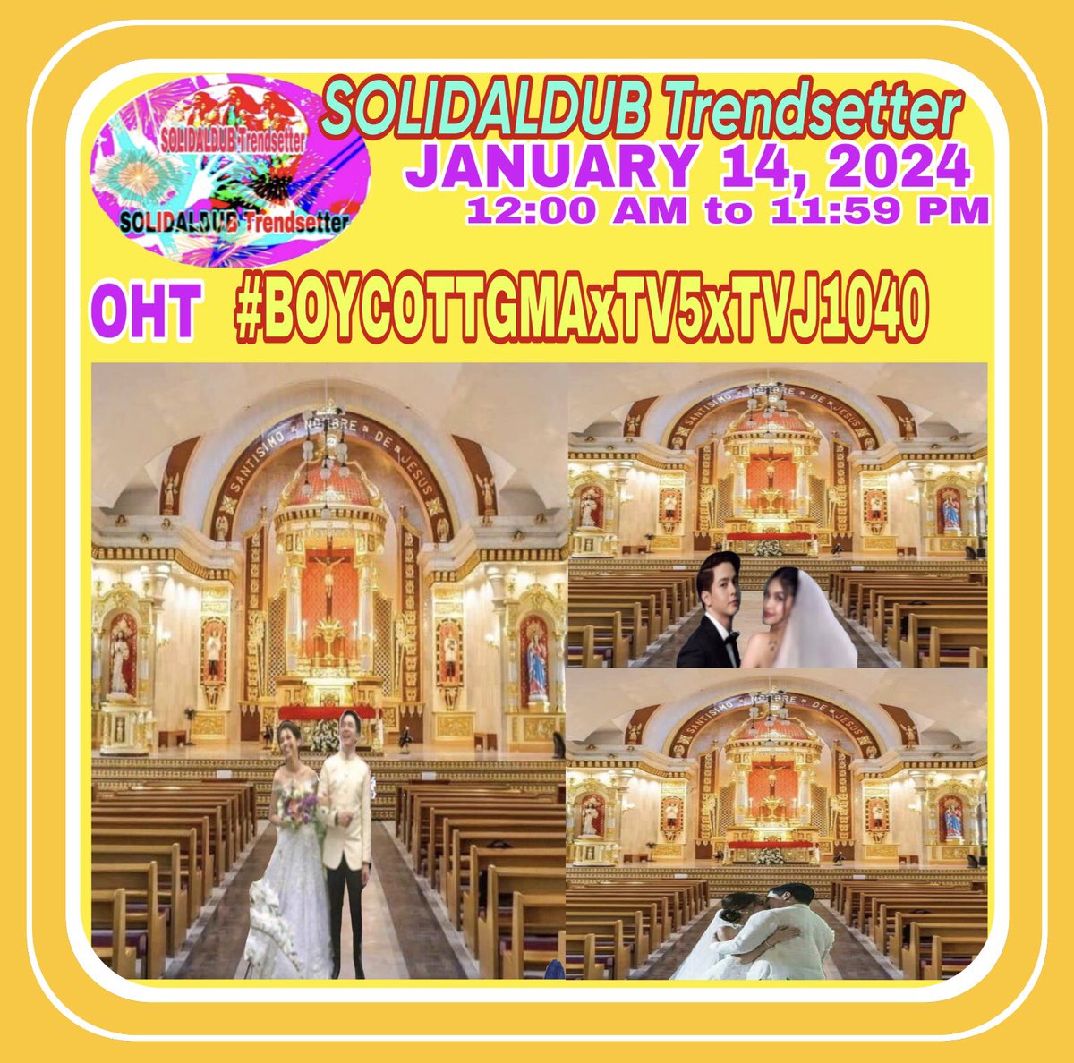 SOLIDALDUB Trendsetter (@solidaldubt) on Twitter photo TBADN has faced a lot of obstacles but we never gave up
Let's continue d fight 4 TRUTH& HONOR 4 ALDUB
<a href="/aldenrichards02/">Alden Richards</a>
<a href="/mainedcm/">Maine Mendoza</a>
& the TRUE BLOODED ALDUBNATION. RESPECT BEGETS RESPECT
Our OHT 4 JAN 14, 2024
ALDUB will be back
#BOYCOTTGMAxTV5xTVJ1040 TBADN has faced a lot of obstacles but we never gave up
Let's continue d fight 4 TRUTH& HONOR 4 ALDUB
<a href="/aldenrichards02/">Alden Richards</a>
<a href="/mainedcm/">Maine Mendoza</a>
& the TRUE BLOODED ALDUBNATION. RESPECT BEGETS RESPECT
Our OHT 4 JAN 14, 2024
ALDUB will be back
#BOYCOTTGMAxTV5xTVJ1040