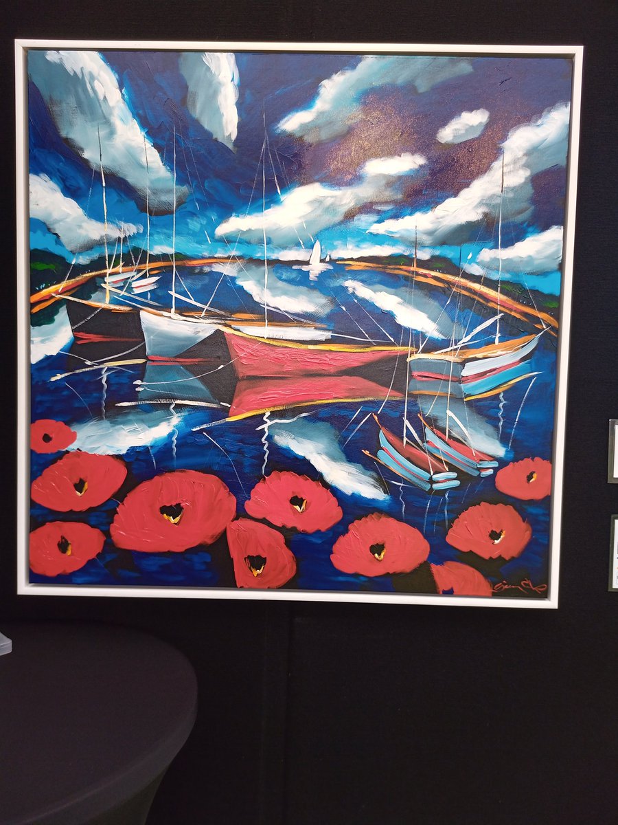 Today at the art show on Anna maria island fl city field accoss from #theuglygrouper