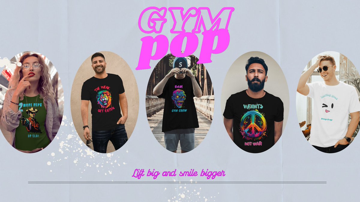 Come check out our etsy store for the best gym t-shirts ever according to my mum 
gympop.etsy.com
#gymmotivation #gymclothes #gymstyle #FitnessMotivation #fitnessmodel #FitnessGoals #mensclothes #womenclothes #workoutmotivation #gymtshirt #gymrat #gymgirl #Gymbro