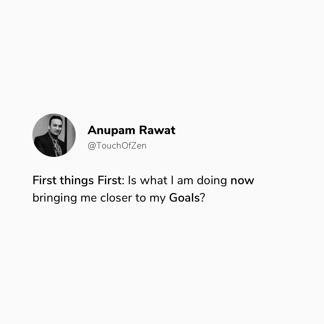 touchofzen's tweet photo. Resolutions &amp; Goals are part of daily actions &amp; habits.
-
We come closer to shape our future outcomes, by taking steps One day at a time.
-
What patterns are you willing to let go, to create a Future that you want?
#goals, #resolutions, #firstthingsfirst, #settinggoals, #future https://t.co/P928FRnBmv
