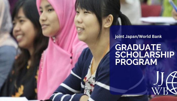 WBG_Education's tweet photo. Help us spread the word! Graduate Studies Scholarships now available to #developingcountry nationals! The Joint #Japan/@WorldBank Graduate #Scholarship Program (#JJWBGSP) will soon be accepting applications. 

➡️https://t.co/gYZYC7SOVX https://t.co/BecHbDudI5