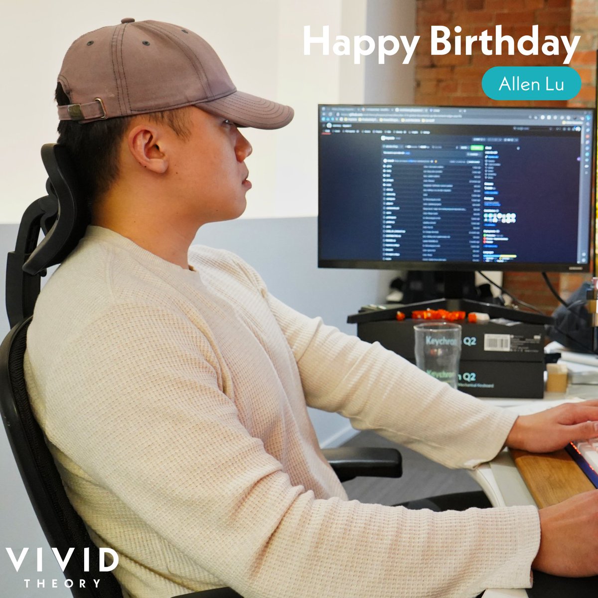 vividtheoryltd's tweet image. 🎉 Happy Birthday, Allen! 🚀 From AI to full-stack development, your journey is as impressive as your powerlifting feats. A U of Alberta grad with a knack for coding and competitions, we can't wait to see you conquer in both worlds! #PowerCoder #VividTheory