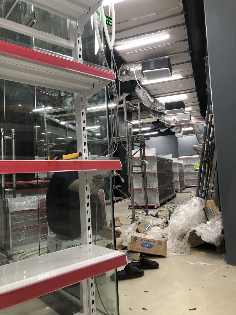 Anninhnewtech's tweet image. Hệ thống Camera giám sát cho siêu thị 
Hệ thống 22 Camera an ninh
#anninhnewtech
#cameranewtech
#lapdatcamera