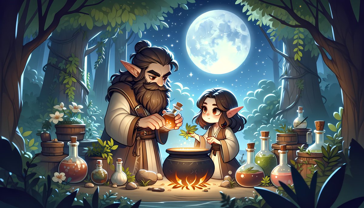 MrFiulo's tweet image. Explore the enchanting realms depicted in my latest artworks! Meet whimsical creatures, uncover mysteries in forgotten ruins, and share heartwarming adventures with companions. 🗺️🏰😲

Check them out here: deviantart.com/fiulo

#ai #comic #magic #fantasy