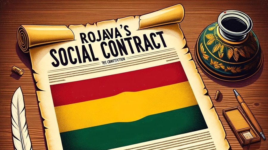 At a time when women's rights are under siege worldwide, the new Rojava Social Contract is a model document protecting them. Thursday, January 18th 7pm EST <a href="/_____mjb/">Meghan Bodette</a> leads a teach-in and open discussion on it. Not to be missed! Register here for zoom link: defendrojava.org/events/rojavas…