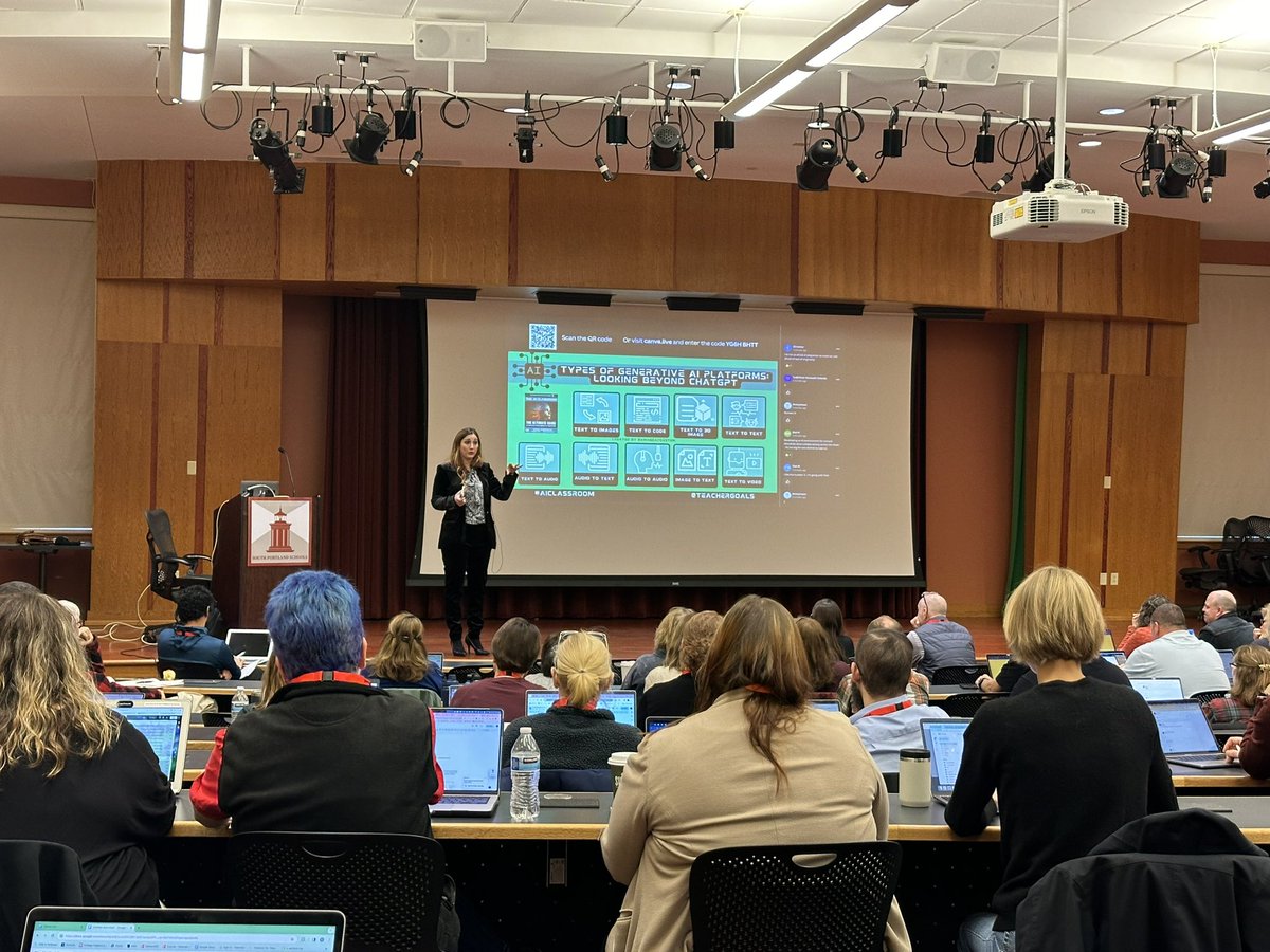 Looking forward to getting my hands on Amanda fox’s book, The AI Classroom after listening to her keynote at the #elevAtionsummit