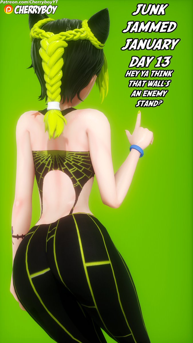 CherryBoyYT's tweet photo. 💚Jolyne💚
 https://t.co/hJjju0YQtu
#Jolyne #Jojo #jojosbizarreadventure #ジョジョの奇妙な冒険 #StoneOcean #ストーンオーシャン #空条徐倫 #JJBA #JJJ #JunkJerkingJanuary #JunkJammedJanuary https://t.co/TvY5xDVTte