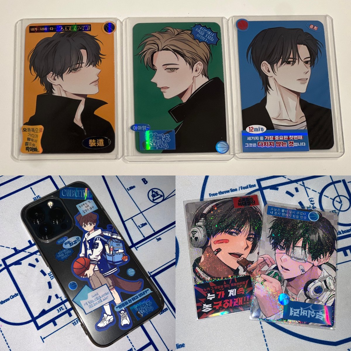 #RT
갑타 찐완결 기념으로 알티 추첨 ... 제가 만든 스티커 나눔합니닷 ... 
폰꾸 &amp; 포꾸 할 만한 쪼끄만한 스티커들이에요 😻
앞으로도 계속 갑타해주실 분 🏀