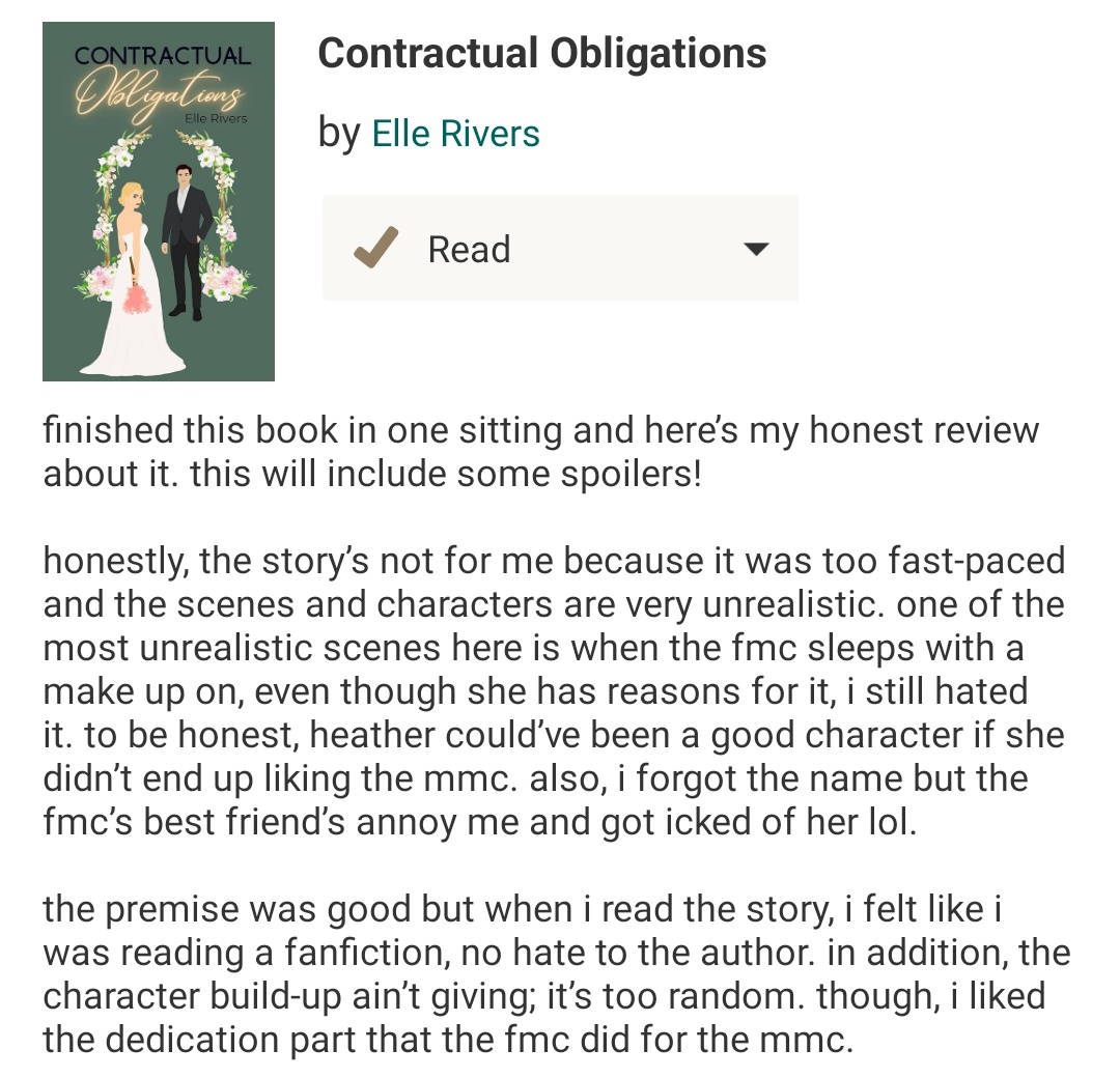 readarchives's tweet image. rated it two stars lol tiktok just influenced me to read this book