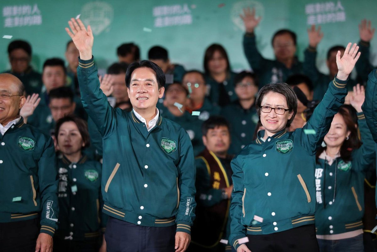 @DPPonline's @ChingteLai and @bikhim were elected as #Taiwan's new president and vice president on Jan 13. What challenges are ahead for DPP's third term? bit.ly/3TYJMK0