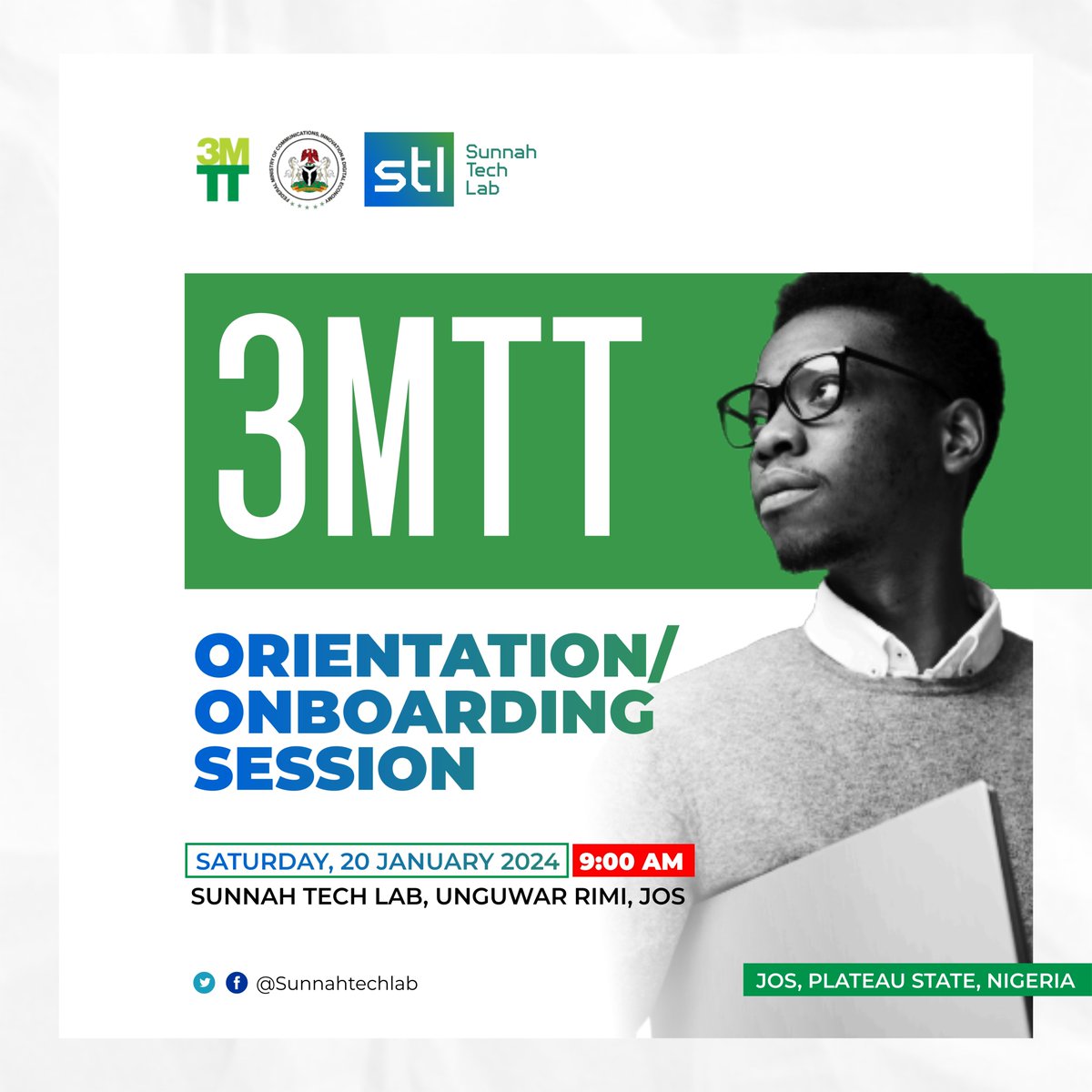📢 Friendly Reminder! 🌟 Thrilled to be part of @3MTTNigeria as a training provider! 🚀 Join us for the upcoming orientation and onboarding session, fellows! 🌐 Special thanks to @bosuntijani. 🙌 Don't miss out on this #ExcitingOpportunity! 🎉 #3MTTNigeria #TrainingSession