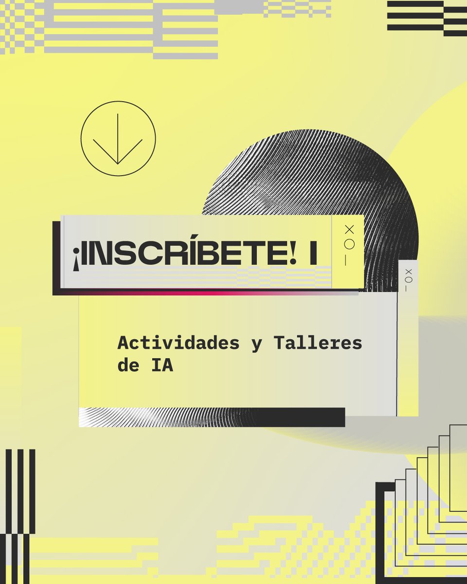 ¡Descubre la revolución de la #IA en nuestros Talleres de #InteligenciaArtificial en #CF2024! 🌐

Explora teoría y práctica de la IA con instituciones, universidades e investigadores líderes.