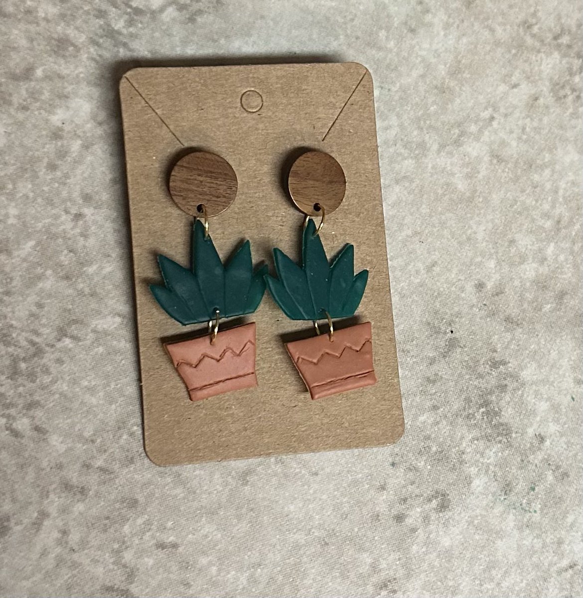 My first polymer clay earrings have set! I’m really excited to be selling my art again! #artist #clayearrings