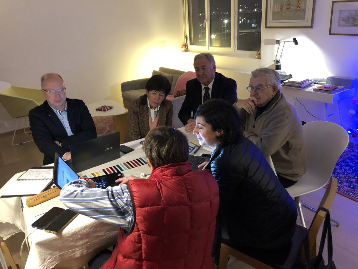 I_F_M_17's tweet photo. Le bureau du comite Charente Maritime au travail. OdJ copieux et perspectives pour 2024 riches et ambitieuses. https://t.co/7G2RzP9p4S