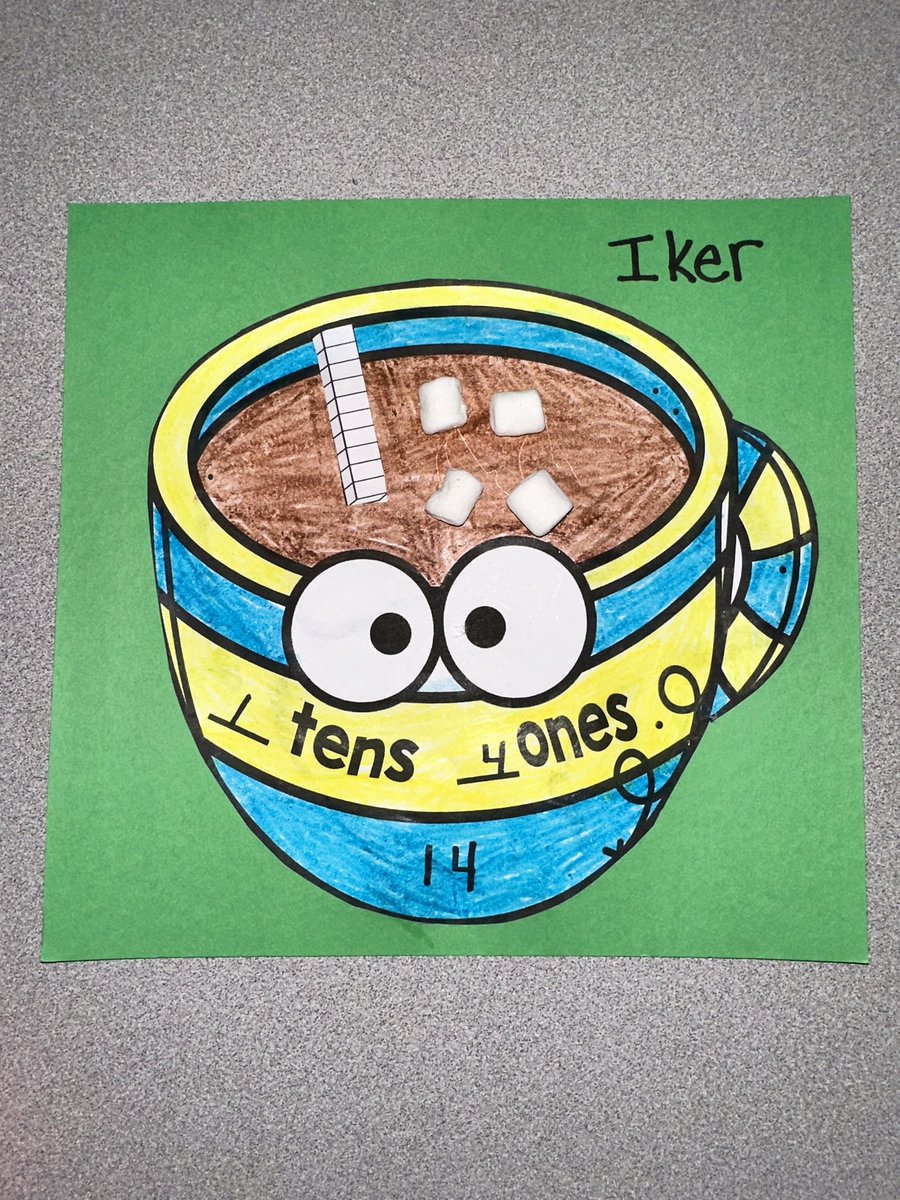 Crafts always make it more fun! Especially when you get to use REAL marshmallows!Hot cocoa place value! Isn’t this the cutest! 🤓<a href="/bay_minette/">Bay Minette Elementary</a> <a href="/BaldwinSchools/">Baldwin Schools</a>