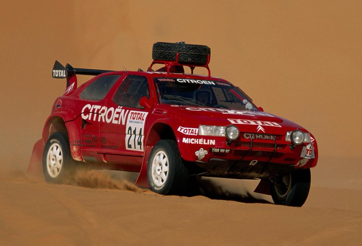 シトロエン ZXラリーレイドって無印 (91年) からEvo2 (92-93年) Evo3